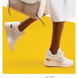 Michael Kors Woven Georgie Trainers